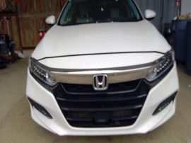 2018 HONDA ACCORD, WHITE, 1.5L TURBO, AT,  A26270